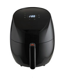 Family Use Hot Air Fryer 1500W Black Color With Digital Panel OEM Acceptable