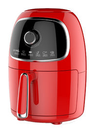 Professional Compact Air Fryer Red Color Plastic Material W200*D258*H280mm Size