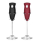 Handheld Electric Milk Frother Stainless Steel 304 Whisk Head With Stand, Cappuccino Coffee Mixer