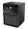 Digital Display Hot Air Fryer Oven Black / Blue / Orange Color CE Approved