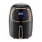 Digital Compact Air Fryer 1200W , Black 2l Air Fryer For Healthy Eating