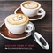 Handheld Electric Milk Frother Stainless Steel 304 Whisk Head Coffee Cappuccino Maker